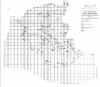 Δεύτερη εθνική έκθεση για την εφαρμογή της Οδηγίας 92/43 ΕΟΚ στην Ελλάδα (περίοδος αναφοράς: 2001-2006): Χάρτης εξάπλωσης και εύρους εξάπλωσης του είδους Buxbaumia-viridis