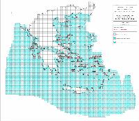 Δεύτερη εθνική έκθεση για την εφαρμογή της Οδηγίας 92/43 ΕΟΚ στην Ελλάδα (περίοδος αναφοράς: 2001-2006): Χάρτης εξάπλωσης και εύρους εξάπλωσης του είδους Monachus-monachus