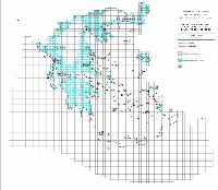 Δεύτερη εθνική έκθεση για την εφαρμογή της Οδηγίας 92/43 ΕΟΚ στην Ελλάδα (περίοδος αναφοράς: 2001-2006): Χάρτης εξάπλωσης και εύρους εξάπλωσης του είδους Emys-orbicularis