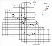 Δεύτερη εθνική έκθεση για την εφαρμογή της Οδηγίας 92/43 ΕΟΚ στην Ελλάδα (περίοδος αναφοράς: 2001-2006): Χάρτης εξάπλωσης και εύρους εξάπλωσης του είδους Androcymbium-rechingeri