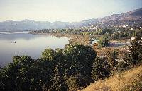 Πανοραμική άποψη της λίμνης Καστοριάς