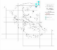 Δεύτερη εθνική έκθεση για την εφαρμογή της Οδηγίας 92/43 ΕΟΚ στην Ελλάδα (περίοδος αναφοράς: 2001-2006): Χάρτης εξάπλωσης και εύρους εξάπλωσης του είδους Myomimus-roachi