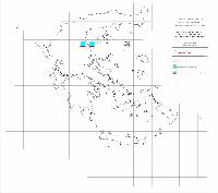 Δεύτερη εθνική έκθεση για την εφαρμογή της Οδηγίας 92/43 ΕΟΚ στην Ελλάδα (περίοδος αναφοράς: 2001-2006): Χάρτης εξάπλωσης και εύρους εξάπλωσης του είδους Rhysodes-sulcatus