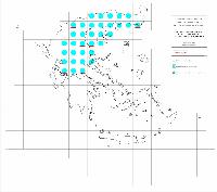 Δεύτερη εθνική έκθεση για την εφαρμογή της Οδηγίας 92/43 ΕΟΚ στην Ελλάδα (περίοδος αναφοράς: 2001-2006): Χάρτης εξάπλωσης και εύρους εξάπλωσης του είδους Rosalia-alpina
