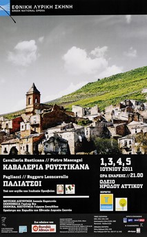 Μασκάνι, Καβαλλερία ρουστικάνα (Αγροτική ιπποσύνη) - Λεονκαβάλλο, Παλιάτσοι, 2010-2011