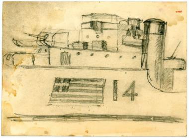 Σκίτσα πολεμικών πλοίων