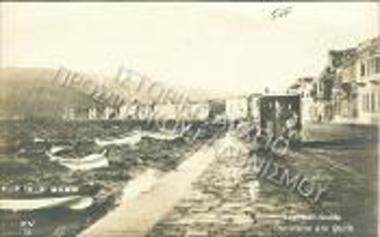 Πανόραμα της προκυμαίας στο λιμάνι της Σμύρνης.