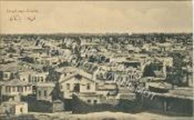 Πανοραμική άποψη της πόλης του Ικονίου.