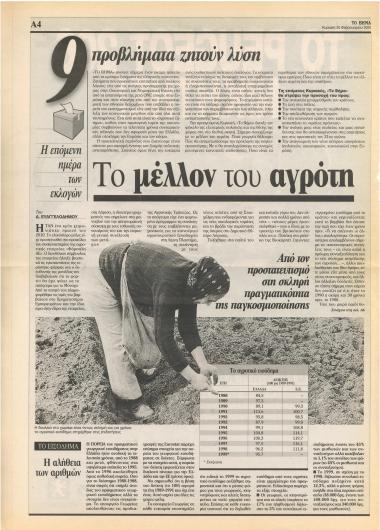 9 προβλήματα ζητούν λύση