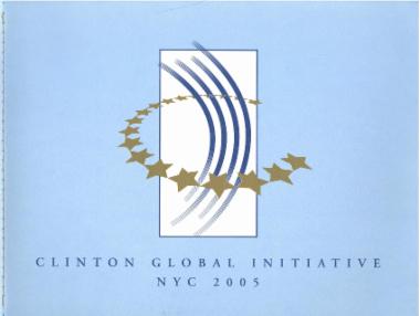 Clinton Global Initiative NYC 2005