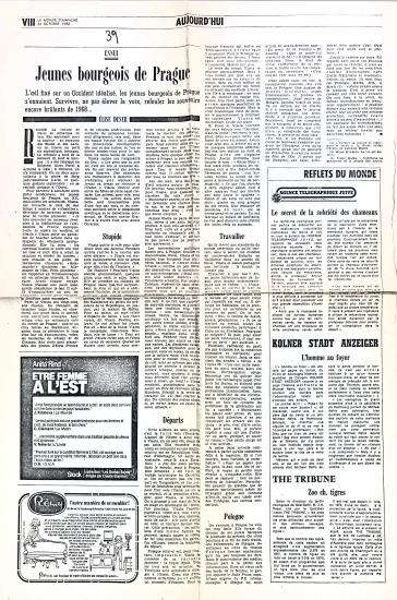 Jeunes bourgeois de Prague