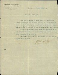 certificate belong to D.Taraboulous in order to get his passport - Xanthi 1933.