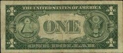 Foreign banknote of 1 Dollar, U.S.A. 1935.