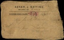 Envelope, letterhead of 