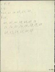 Listings (10) for his archive and relevant notes by Isaac D