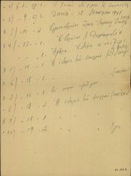 Listings (10) for his archive and relevant notes by Isaac D