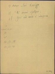 Listings (10) for his archive and relevant notes by Isaac D