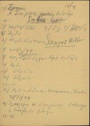 Documents from Dachau, 1945.