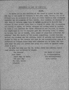 Correspondence and documents of the J