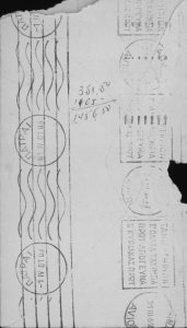 Correspondence and documents of the Jewish Community of Patras, 1961.