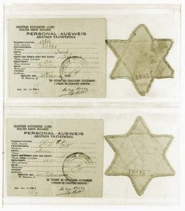 Identity Card of I. Nahmias