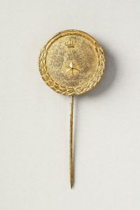 Greek Army metal lapel pin belonged to Elias Kofinas.