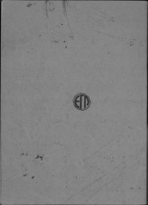 A notebook, titled “Book of Community Elections 1946 - ”