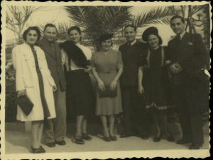 Flora and Isaac Saltiel, Albert S., Mentes S., et. alii.