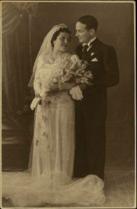 Wedding of Flora and Isaac Saltiel.