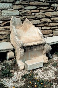 The earliest of the Diaspora synagogues was excavated on the Island of Delos