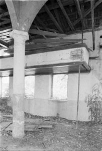The Synagogue of Didimoticho, interior, north wall and women's section.