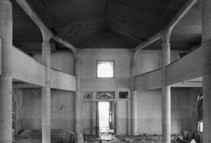 The Synagogue of Xanthi, view of the interior.