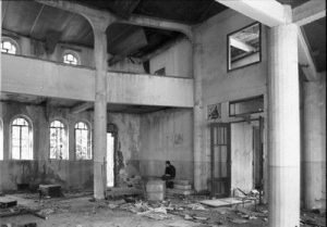 The Synagogue of Xanthi, view of the interior.