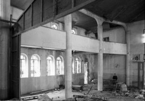 The Synagogue of Xanthi, view of the interior.