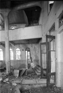 The Synagogue of Xanthi, view of the interior.