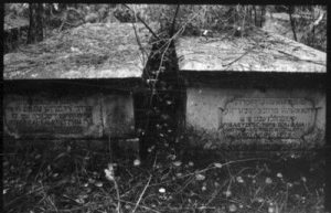 The Jewish Cemetery of Ioannina, detail from a tombstone.