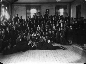 Jewish Club, Xanthi, Greek Christian-Jewish gathering.