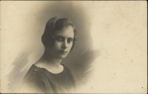 Young woman named Olga.