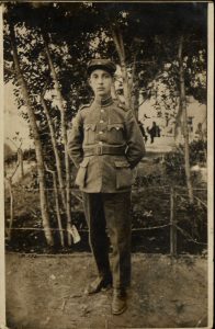 Solomon Solomon in uniform.
