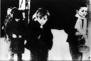 Aushwitz concentration camp, children.