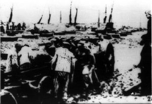 Auschwitz concentration camp, labor.