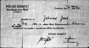 Identification Card from Poland.