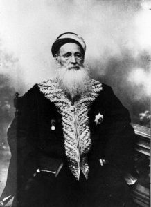 Rabbi of Chania, Abraham Evlagon.