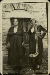 Two women in costumes, Komotini.