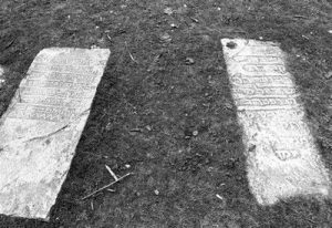 Two tombstones from the cemetary of Verroia.