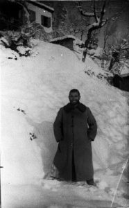 Photograph of Louis Cohen, partisan on Mt. Parnassos during WWII.