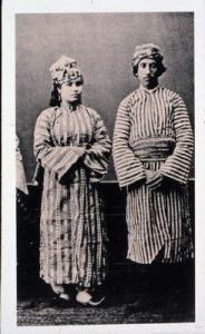 Male and female costume of the Ottoman empire, Istanbul.