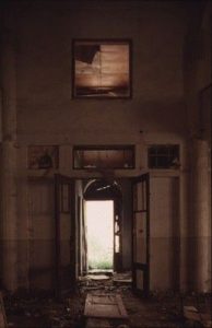 Synagogue of Xanthi, interior, main entrance.