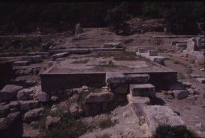 Agora of Athens, probably a synagogue of the 5th c. AD.