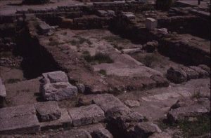 Agora of Athens, probably a synagogue of the 5th c. AD.